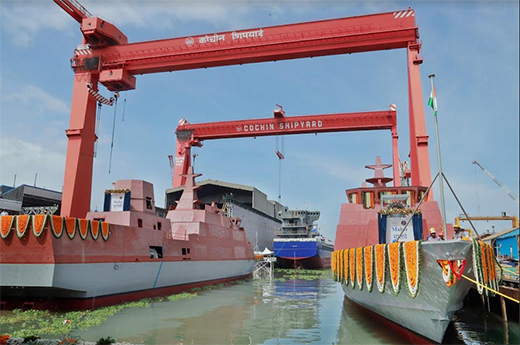 INS ship launch